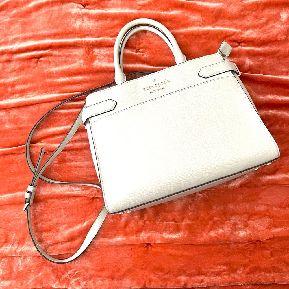 USED • Kate Spade Medium Satchel Shoulder Bag Crossbody • 
Aphrodite Green